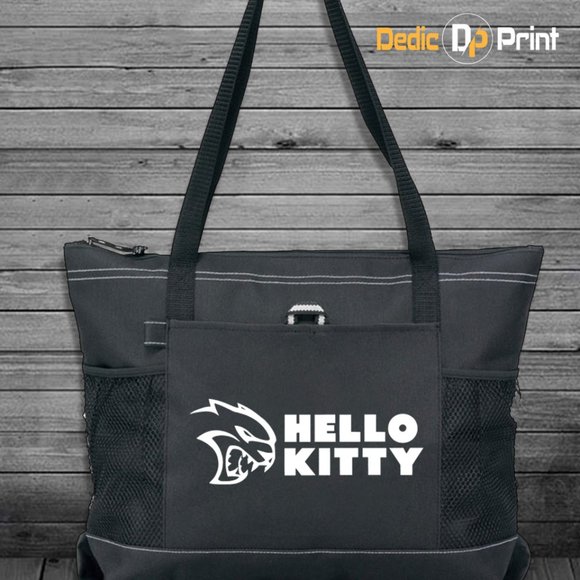 Hello Kitty Dodge HellCat SRT Inspired Zippered To - Picture 1 of 3